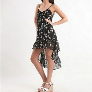 Billabong Pink Flamingo Dress, Hi Low Dress